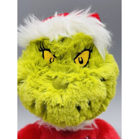 Aurora Grinch Santa Plush Stuffed Animal Toy 15 inch 15900 2018 Christmas - Picture 2 of 8